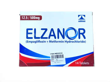 Picture of Elzanor 12.5/500mg Tab 14x1s